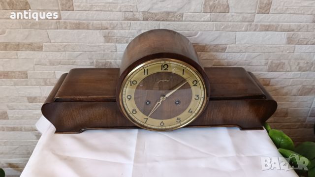 Стар каминен часовник - Dugena - Swiss Made - Антика - 1960"г., снимка 6 - Антикварни и старинни предмети - 45942688
