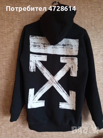 OFF WHITE мъжки сутчър , суитшърт , худи