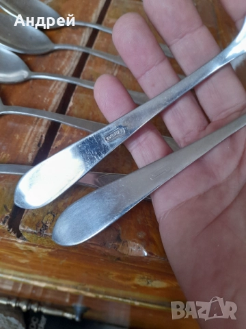 Стар комплект Руски вилици и лъжици, снимка 7 - Други ценни предмети - 52226647