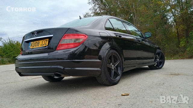 Задна AMG броня за Mercedes W204 седан, снимка 2 - Части - 53047199