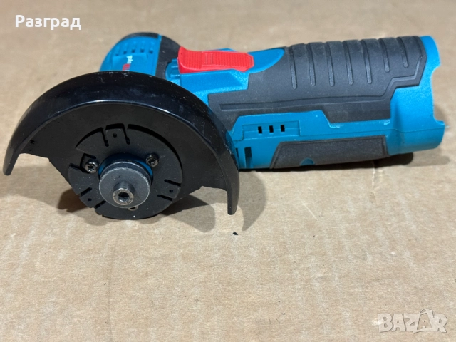 Мини акумулаторен ъглошлайф KraftRoyal 24V 6Ah, безчетков мотор, 2 батерии, зарядно, 5 диска, 18 500, снимка 6 - Ъглошлайфи - 52965171