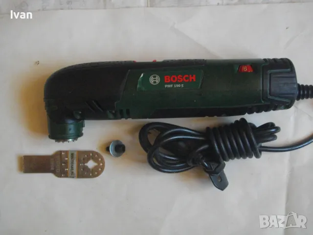 BOSCH PMF190E Реноватор Мултитул Мулти инструмент Бош 190 Вата Унгария 2013г. Почти нов, снимка 10 - Други инструменти - 46859971