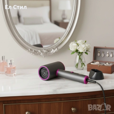 Сешоар Voltz, 2200W – Мощно сушене, лесно управление и прецизен контрол всеки ден, снимка 2 - Сешоари - 53585704