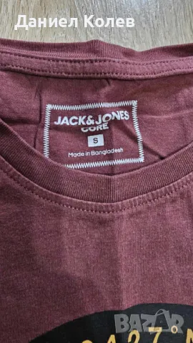 Мъжка тениска Jack & Jones, снимка 4 - Тениски - 48416406