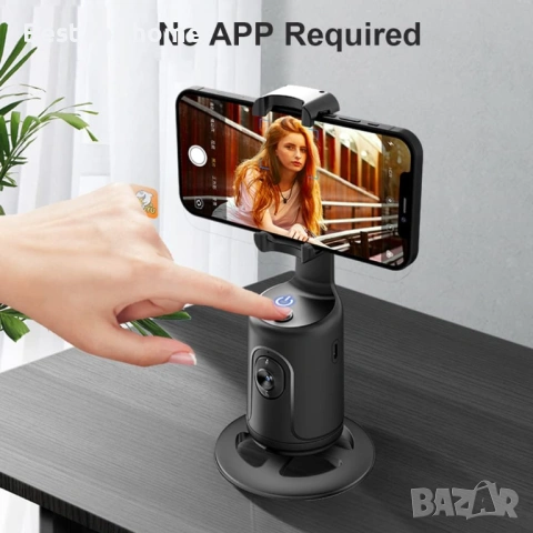 Статив за проследяване на лица, Andoer 360°, снимка 5 - Друга електроника - 53263335