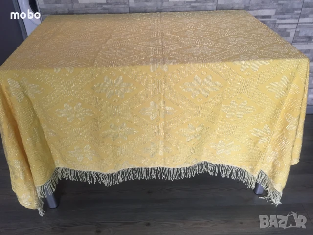 Покривка за маса /легло  с ресни – чисто нова, размер 200/140см, снимка 3 - Покривки за маси - 50726683