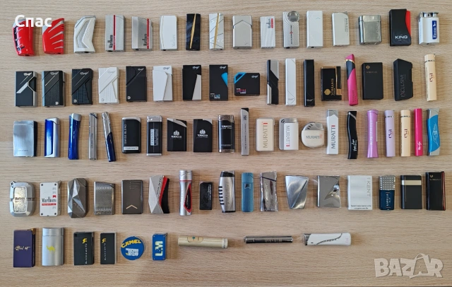 запалки - колекция, реклаамни на марки цигари