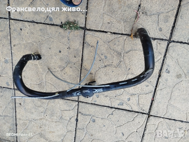 Шосейно кормило с лапа за стержен 28.6 за велосипед колело 