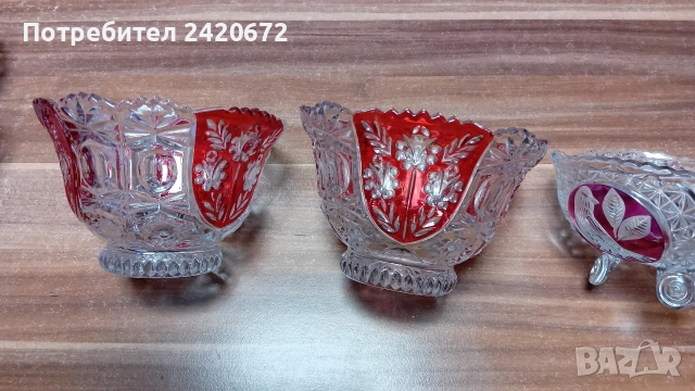 колекция от винтидж кристални изделия, снимка 3 - Колекции - 54154583