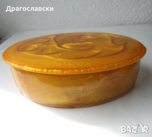  каталин: моливник, цвят кехлибар, сапунерка, кутия, кутии, снимка 7 - Антикварни и старинни предмети - 28885626