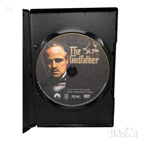 Кръстникът DVD +R DL с бг дублаж , снимка 4 - DVD филми - 51596267
