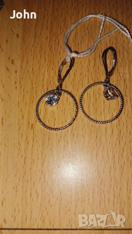 Сребърни Обеци от Англия