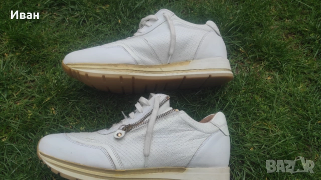 Дамски маратонки ест. кожа , снимка 8 - Маратонки - 53945293