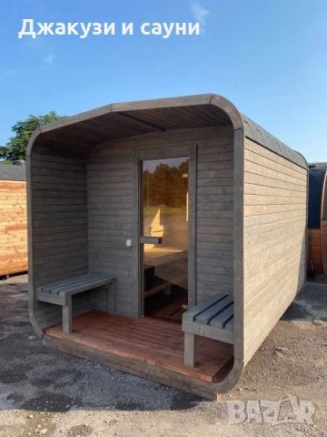 Сауна на дърва 3м КУБ