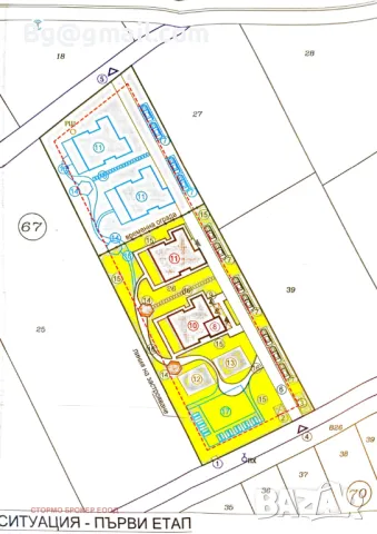 Парцел в гр. Павел Баня 1550 кв.м., снимка 3 - Парцели - 49111189