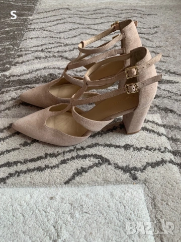 Елегантни обувки 38 номер, снимка 3 - Дамски обувки на ток - 53946093