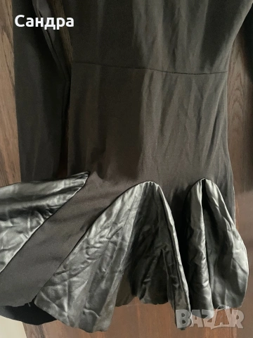 рокля с кожа, снимка 2 - Рокли - 54251160