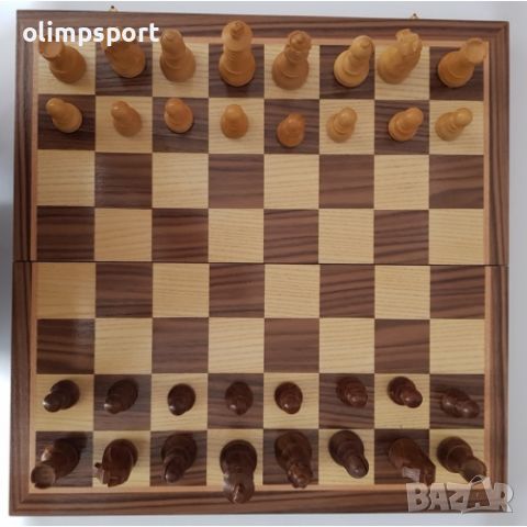 Комплект за игра на шах или табла  супер макси  нов  , снимка 5 - Шах и табла - 45233395