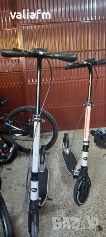 Тротинетка сгъваема с амортисьори - 2 броя, снимка 1 - Детски велосипеди, триколки и коли - 45580336