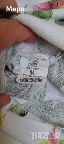 Ленена рокля, снимка 10 - Рокли - 53887079