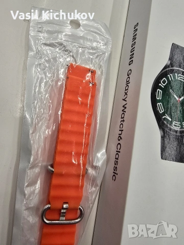 Samsung Galaxy Watch 6 classic 47mm LTE, снимка 9 - Смарт гривни - 53056839