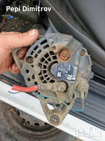 Алтернатор OPEL CORSA COMBO MERIVA 1.0 1.2 BOSCH 0 124 225 041, 0124225041, 24 437 119 XK, 24437119 , снимка 4 - Части - 49741551