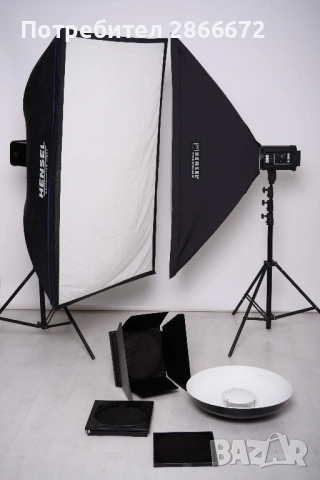 Студийно осветление Hensel, снимка 3 - Светкавици, студийно осветление - 53542256