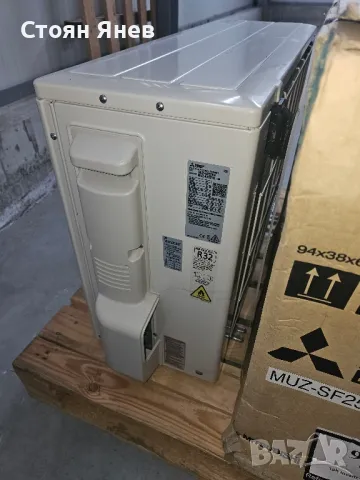 Външно тяло на климатик Mitsubishi Electric MUZ-AP25VG, снимка 2 - Други машини и части - 48351931