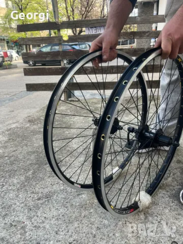 НОВИ КАПЛИ 26 (590-23mm) с ШИМАНО ГЛАВИНИ, снимка 14 - Части за велосипеди - 49832879