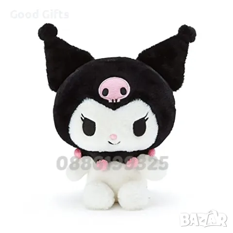 Плюшена играчка Hello Kitty Kuromi Sanrio, голяма плюшена играчка Кити, снимка 1 - Плюшени играчки - 47032861