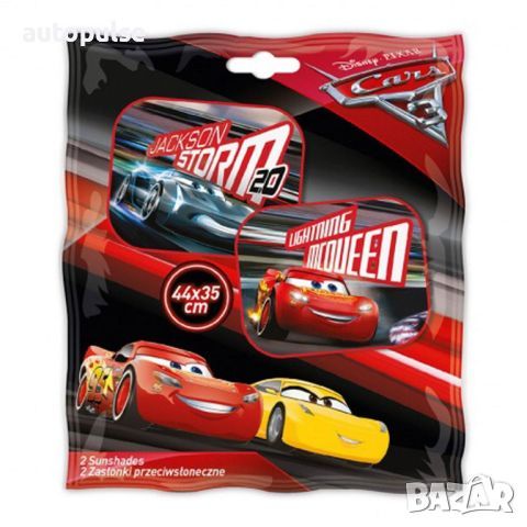 Сенници за кола Disney Cars 3 (2 броя), снимка 2 - Аксесоари и консумативи - 46651984