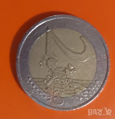 2 евро, 2000г., Франция, ”Дървото на живота” , снимка 7 - Нумизматика и бонистика - 53502359