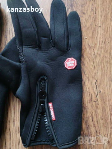 b-forest gloves Windproof Gloves - водоустойчиви ръкавици КАТО НОВИ Л, снимка 4 - Ръкавици - 53505435