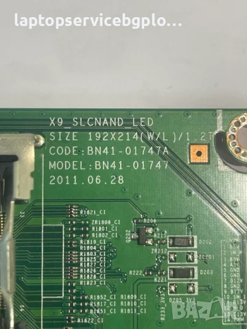 MAINBOARD SAMSUNG BN94-05523M BN41-01747A X9_SLCNAND_LED TV UN32D5000 LTJ320HN01-J, снимка 4 - Части и Платки - 50701359