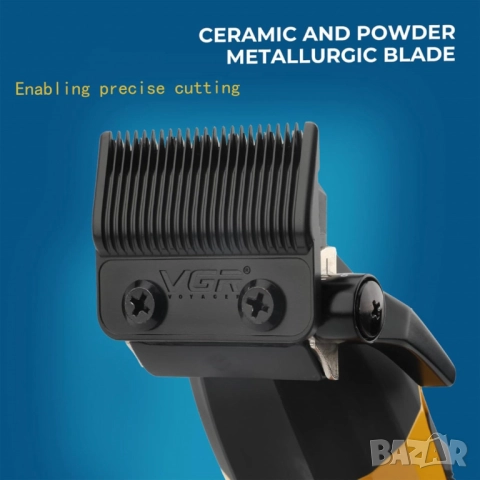 Професионална машинка за подстригване VGR V-285, снимка 5 - Тримери - 52093541