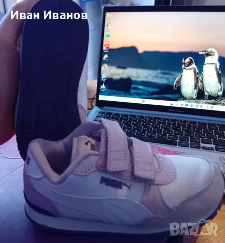 Оригинални детски маратонки Puma - номер 25, снимка 5 - Детски маратонки - 49541162