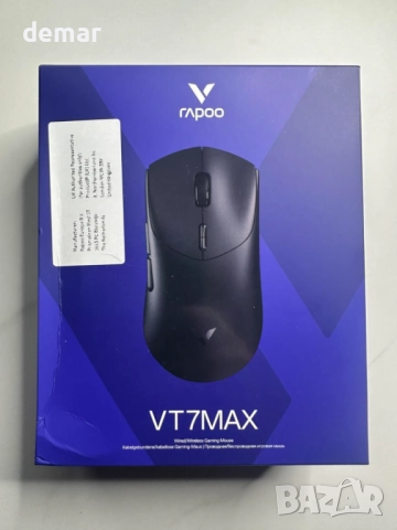 Безжична геймърска мишка Rapoo VT7 MAX, Nordic nRF54L15 MCU, снимка 10 - Клавиатури и мишки - 52706852