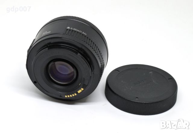 Обектив Canon EF 50mm f/1.8 II, снимка 3 - Обективи и филтри - 46626971