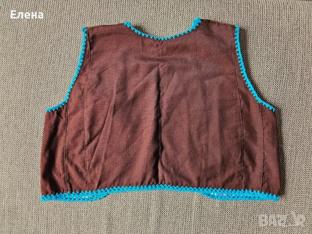 Тракийско елече за носия с бродерия, снимка 6 - Антикварни и старинни предмети - 54113014