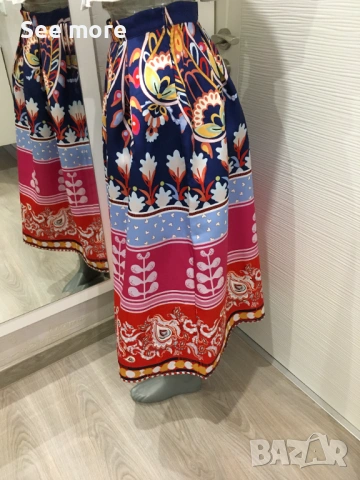 ONLY многоцветна пола S, снимка 3 - Поли - 53954959