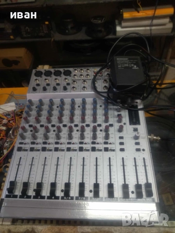 смесител behringer eurorack mx1604a, снимка 2 - Ресийвъри, усилватели, смесителни пултове - 52159717