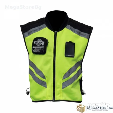 Светлоотразителна Жилетка за моторист - 2094, снимка 3 - Аксесоари и консумативи - 49642398