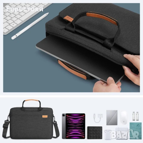 Чанта за таблет NIDOO 3-в-1 за през рамо за 10-инчов iPad 10 9/11, снимка 5 - Таблети - 50596629