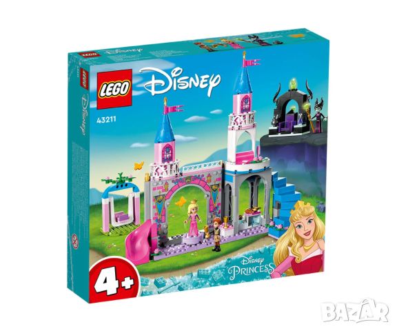 LEGO® Disney Princess™ 43211 - Замъкът на Аврора, снимка 1 - Конструктори - 45548031