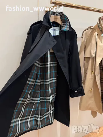 дамскo шлифер BURBERRY  -реплика, снимка 7 - Шлифери - 47561579