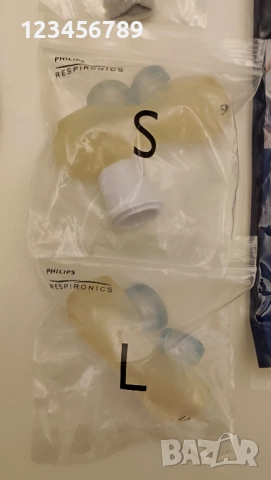Philips Respironics DreamWear Gel Pillows - Назална маска с гелови възглавнички, снимка 2 - Медицински консумативи - 52497742