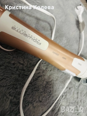 Сешоар Curler Rowenta Brush Active Compact CF9520 50mm, снимка 6 - Сешоари - 52742001