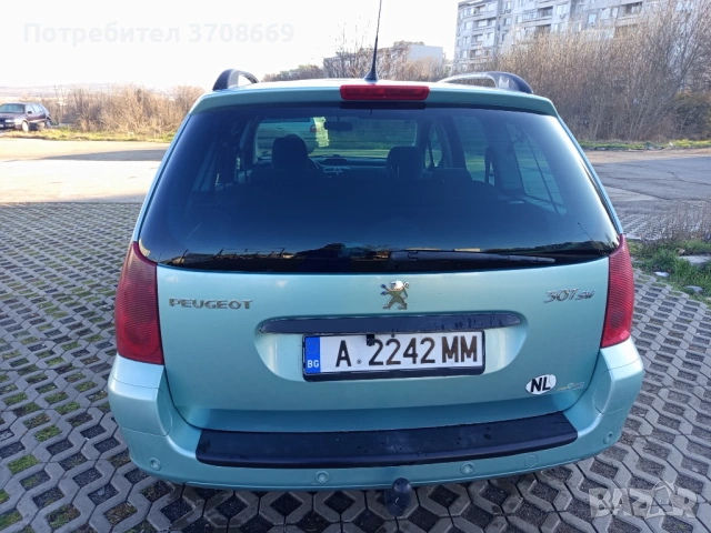 Пежо 307 SW 2000 90 к.с, снимка 4 - Автомобили и джипове - 53144565
