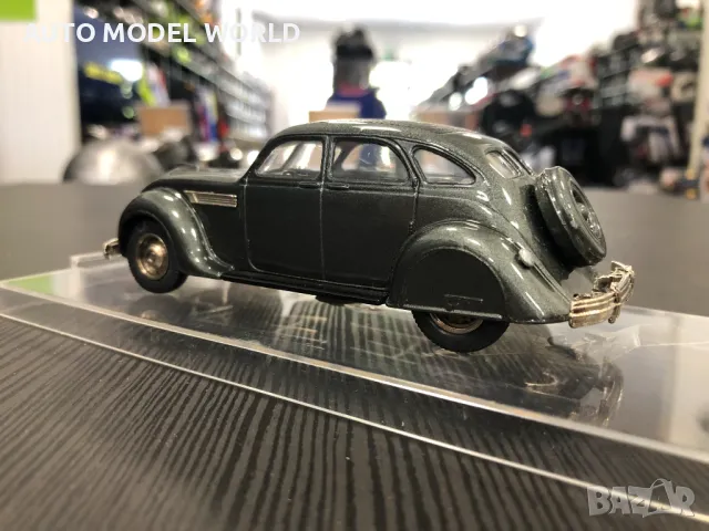 Метална колекционерска количка REXTOYS CHRYSLER AIRFLOW 1:43 НОВА, снимка 3 - Колекции - 46966098