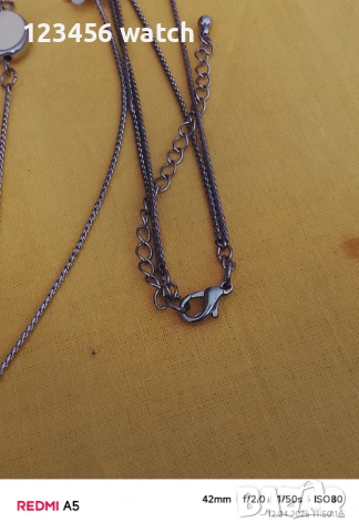 Красиво дамески колие, снимка 4 - Колиета, медальони, синджири - 54297813